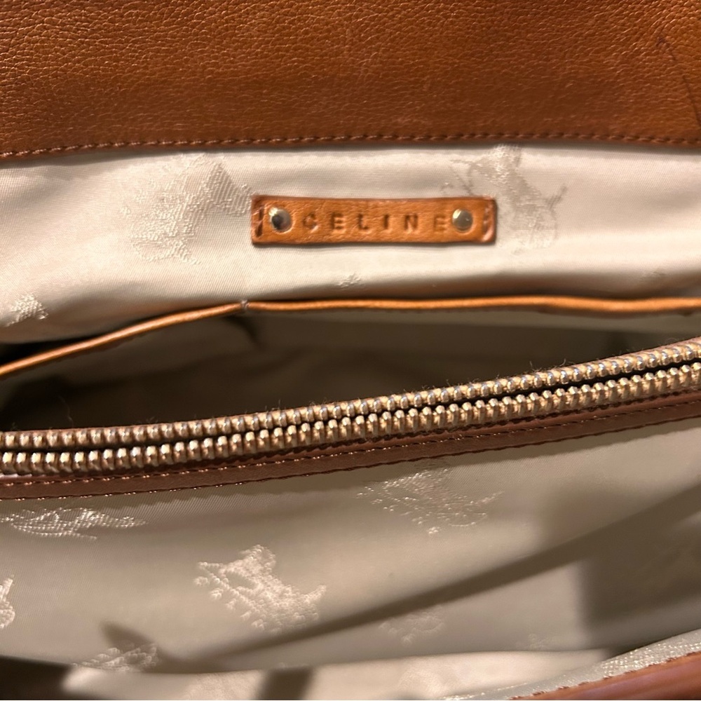 Celine Tan Leather Boogie Bag - Picture 9 of 10